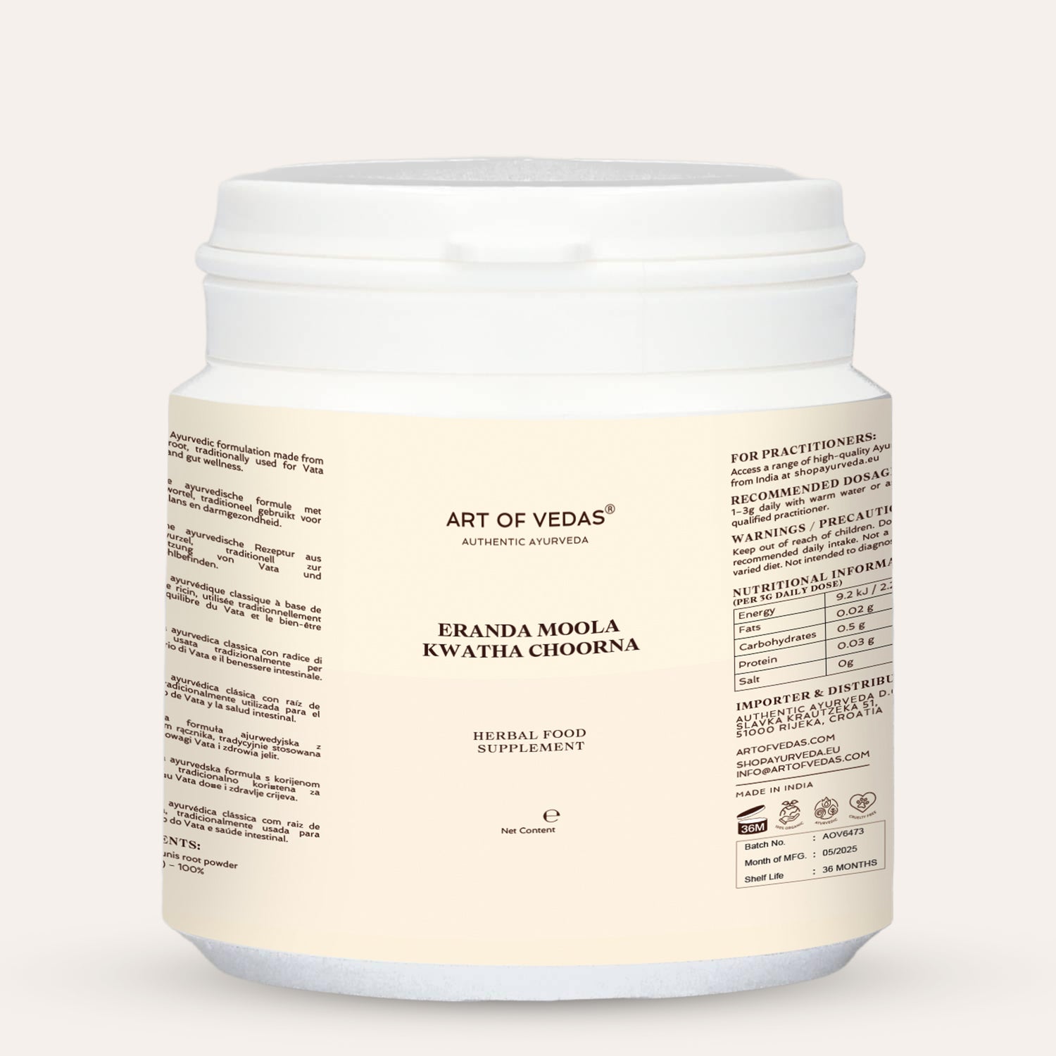 Eranda Moola Kwath Choornam