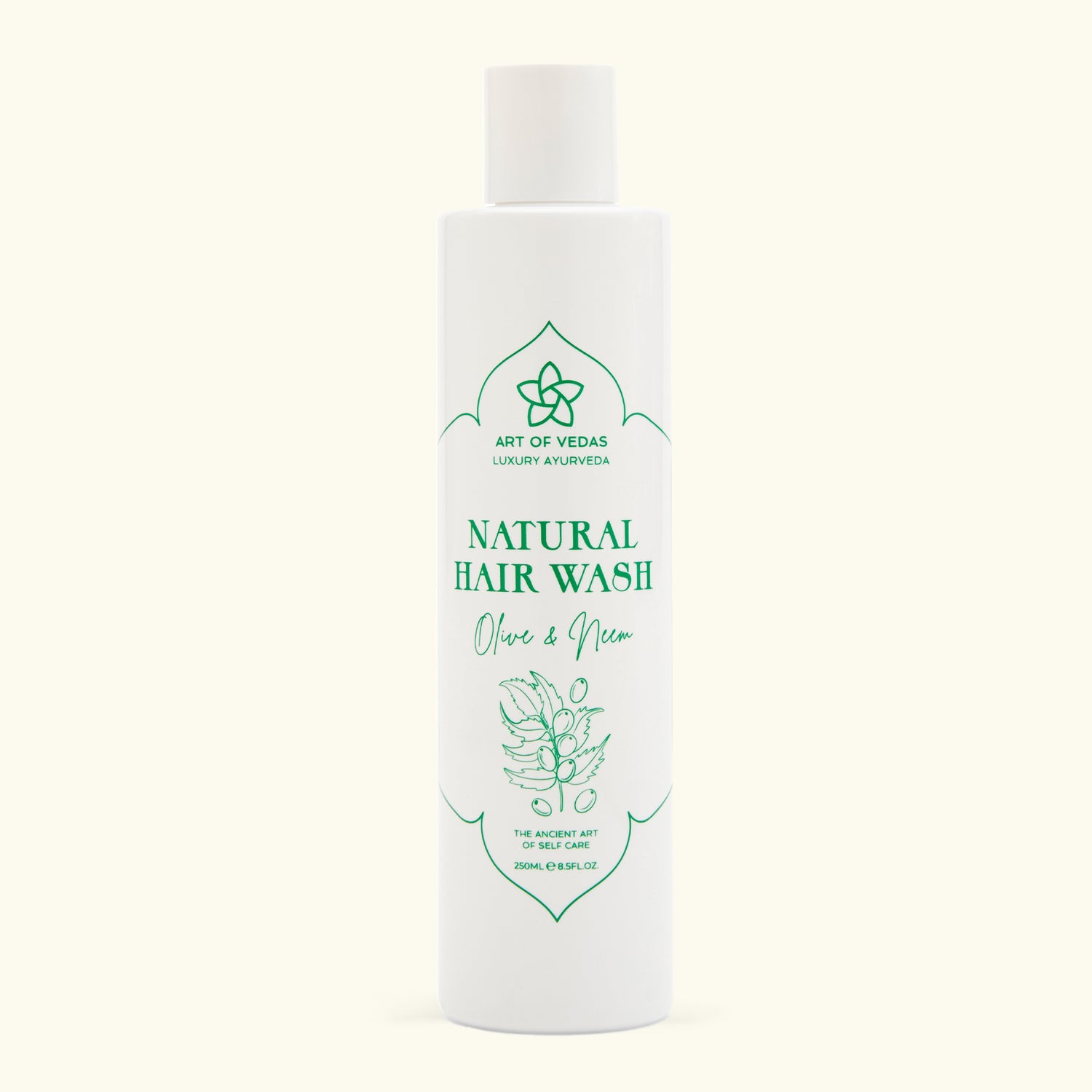 Art of Vedas - Natural Hair Wash Botle with Neem and Olive